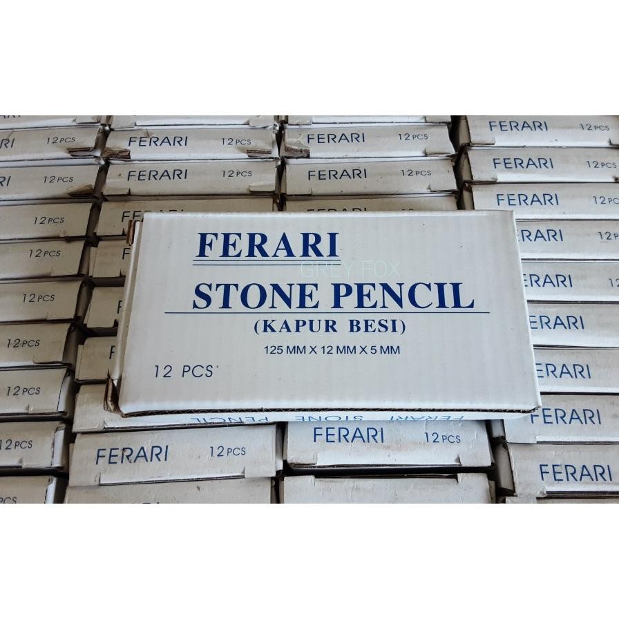 

Free Ongkir Kapur Besi Ferari Putih - Plate Stone Pencil - Pensil Tulis Besi Good Quality