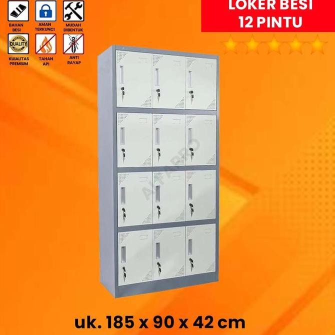 

SALE Loker besi 12 Pintu Locker Besi 12 Pintu
