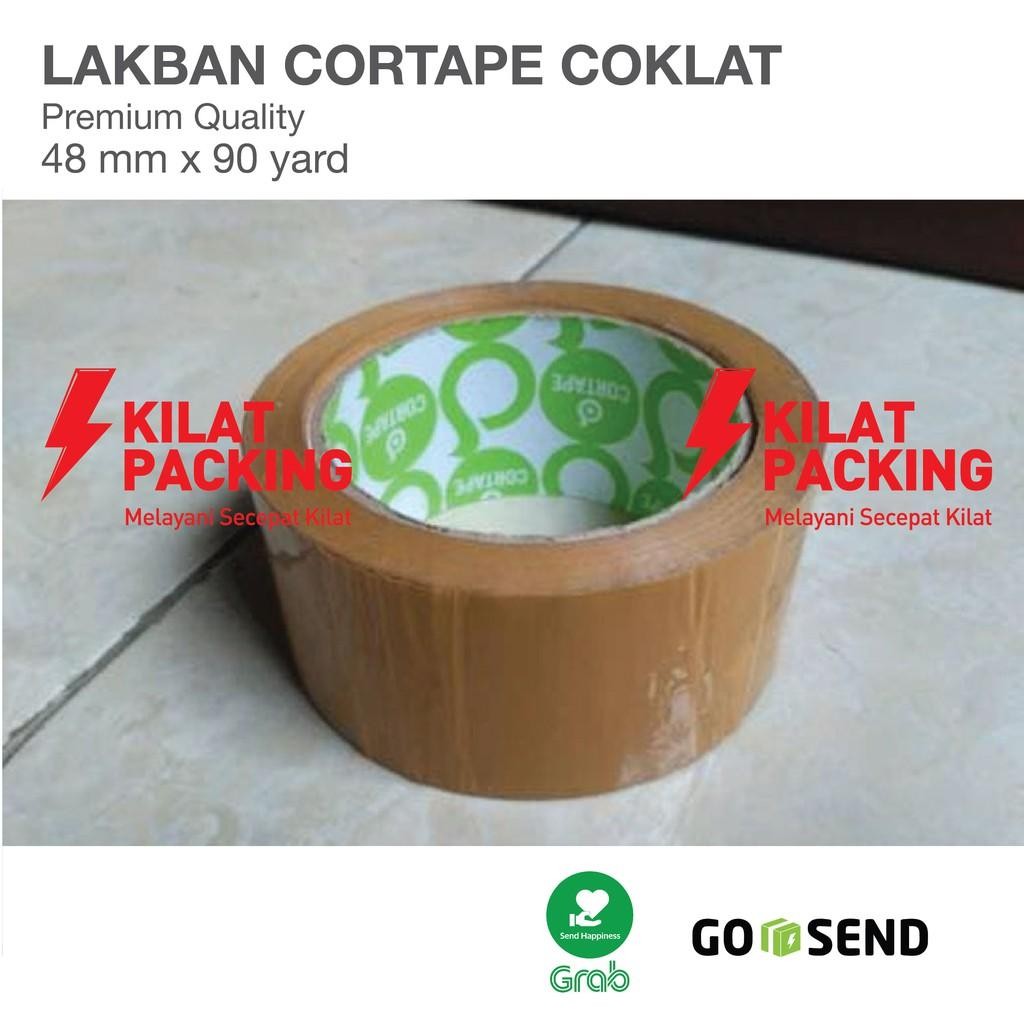 

Lakban Cortape Coklat 48 Mm X 90 Yard 1 Selop