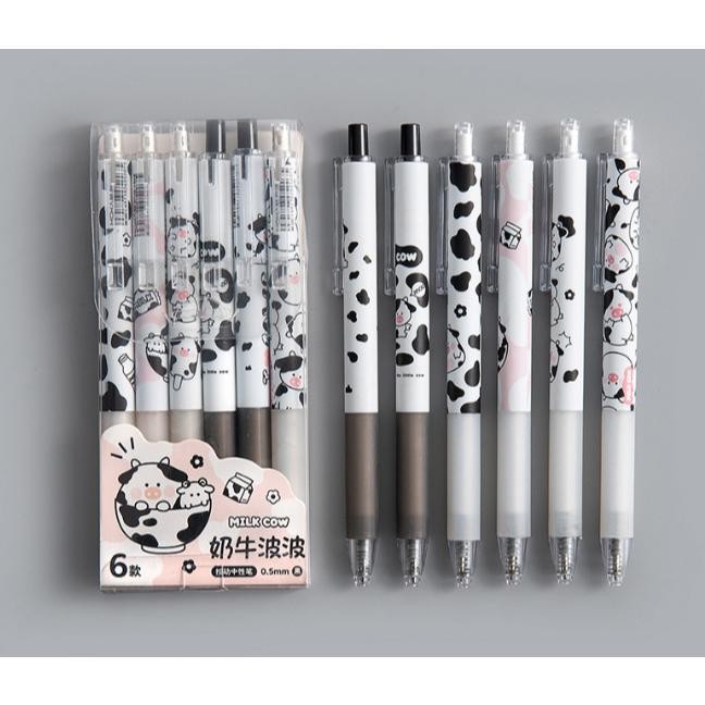 

Solusi Set Pulpen Pen Gel 6 Pc / Mekanik Motif Cartoon / Pulpen Gel Mekanik Lucu / Pulpen Aesthetic