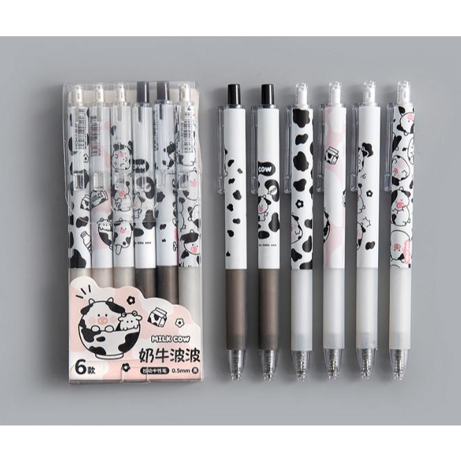 

Aman Terbaik Set Pulpen Pen Gel 6 Pc / Mekanik Motif Cartoon / Pulpen Gel Mekanik Lucu / Pulpen Aesthetic