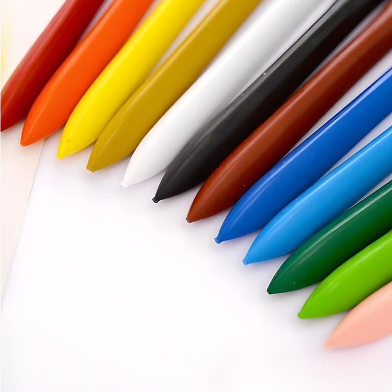 

Terjangkau Crayon Mewarnai / Crayon Anti Air Anti Kotor Tangan / Pensil Warna