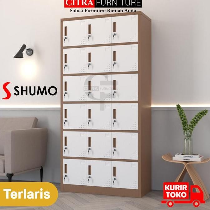 

HOT PROMO Loker Besi 18 Pintu Kunci |Locker Karyawan|Arsip File Filling Kabinet