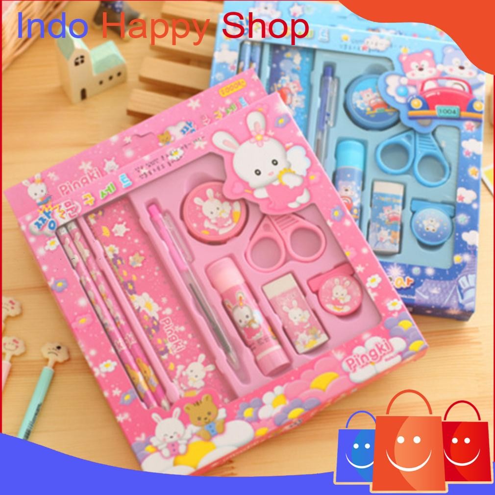 

Mampu Bersaing Paket Alat Tulis Set 9 In 1 Mini Stationery Set Karakter Set Alat Tulis Anak Kado Souvenir