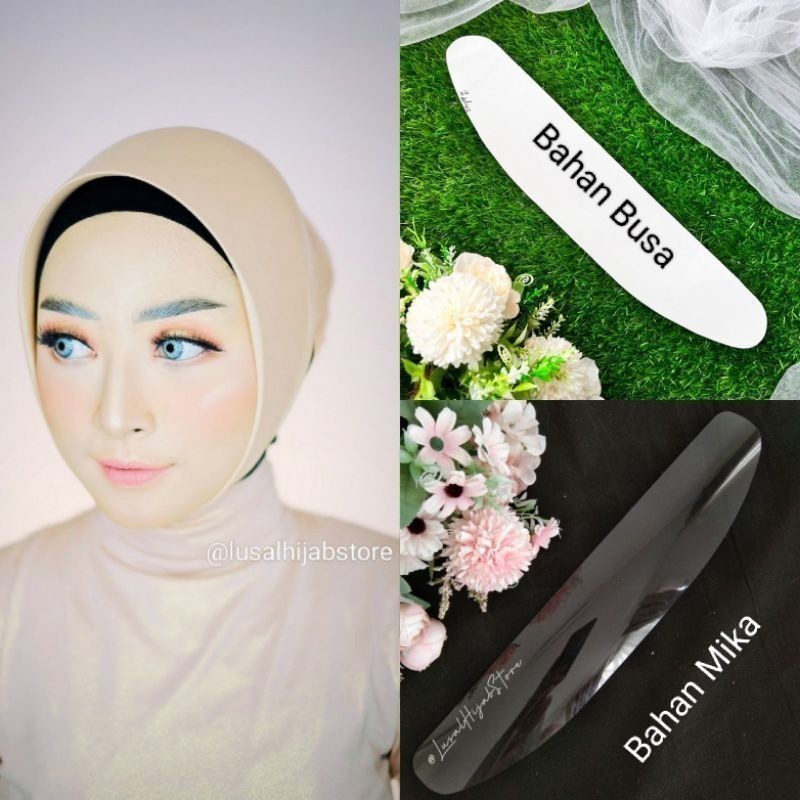 PREMIUM Mika & Busa Penegak Hijab By Adelus