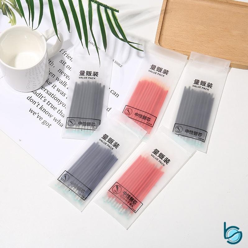 

Bisa Diandalkan Isi Ulang Pulpen 20Pcs/Set /Refill Tinta Gel/Pena Gel Refill 0.38Mm - Best Stationary
