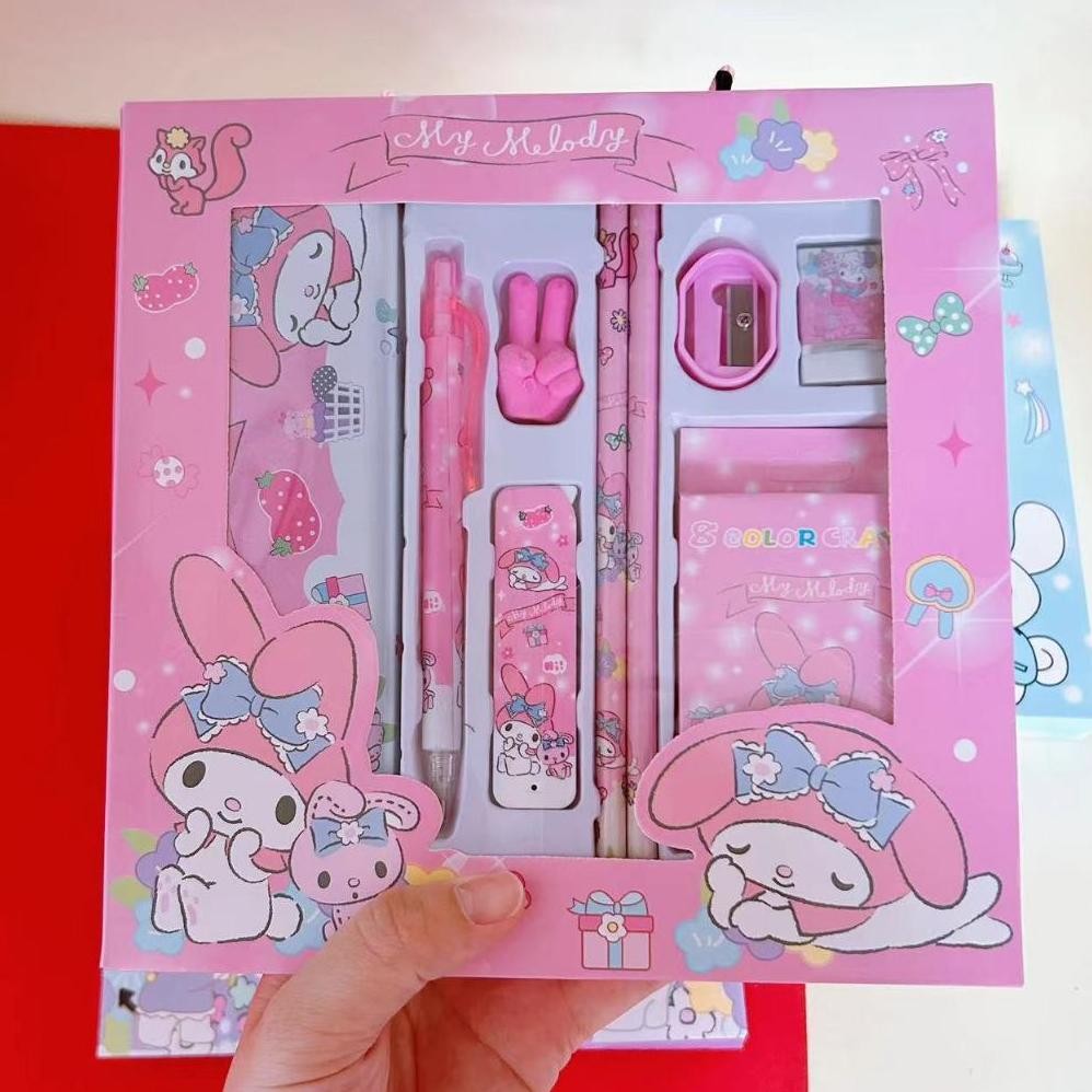 

Terbaru Paket Alat Tulis Set 9 In 1 Alat Tulis Set Lucu Karakter Stationery Anak Alat Perkakas Belajar Set Alat Tulis Kuromi Hadiah Alat Tulis Siswa Sanrio Murah