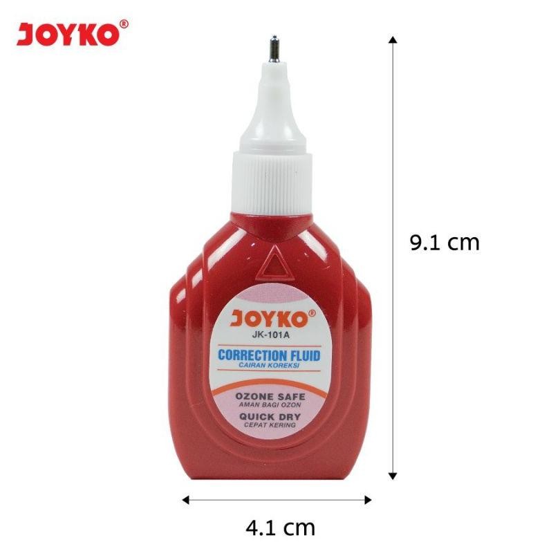 

Mudah Correction Fluid/Tipe-X Cair Joyko Jk-101A ( 1Pak/12Pcs )