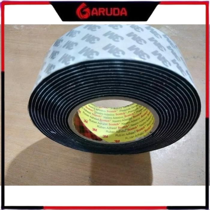 

BARU SINGLE TAPE FOAM 3M 9080 HITAM UK. 20MMX2M, TEBAL= 6MM