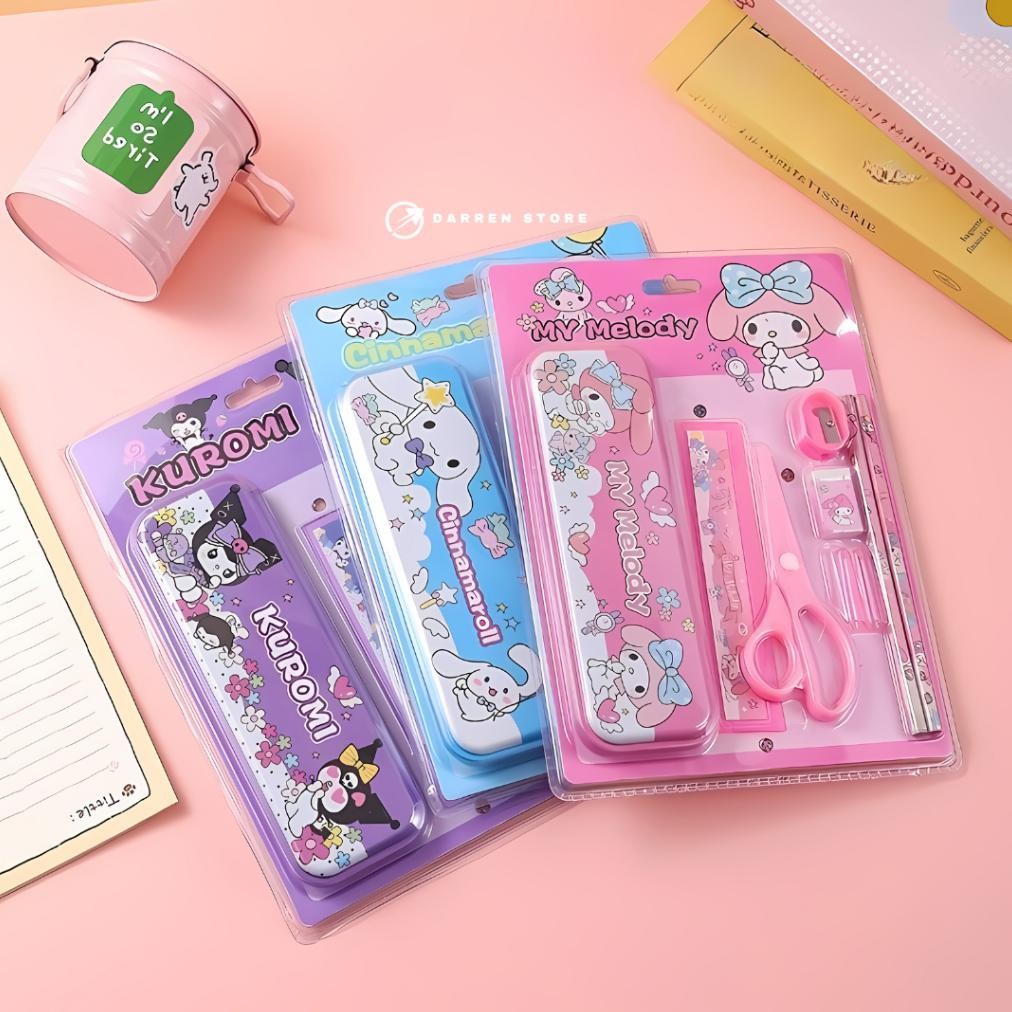 

Terbatas Set Alat Tulis Anak Sekolah Karakter Sanrio 7 In 1 8015