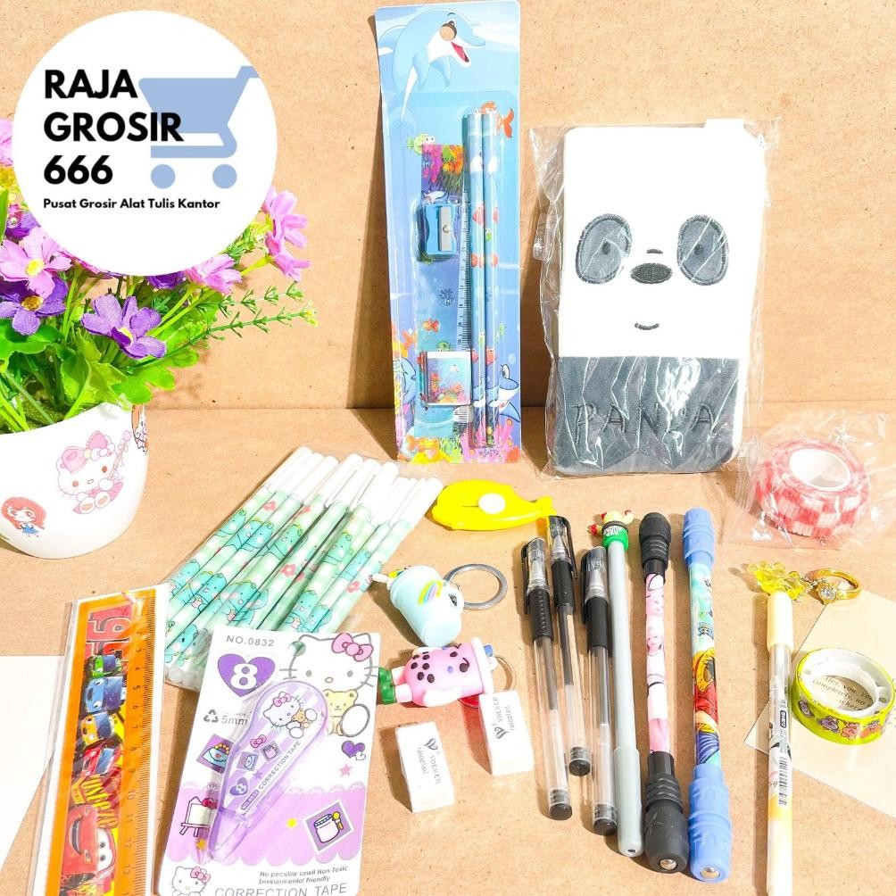 

Segera Box Paket Isi Alat Tulis Ukuran 20X8X8 Cm
