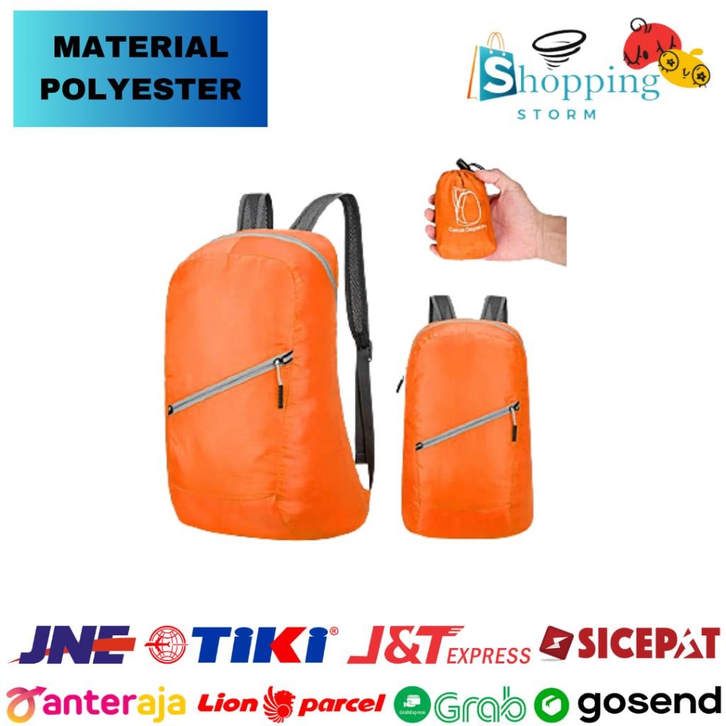 Ransel Hiking Lipat Waterproof/Ransel Lipat Casual Daypacks Import
