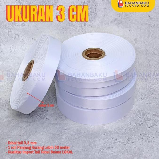 

DISKON tali pita lanyard tisu tissue printing sublime ukuran 3 cm