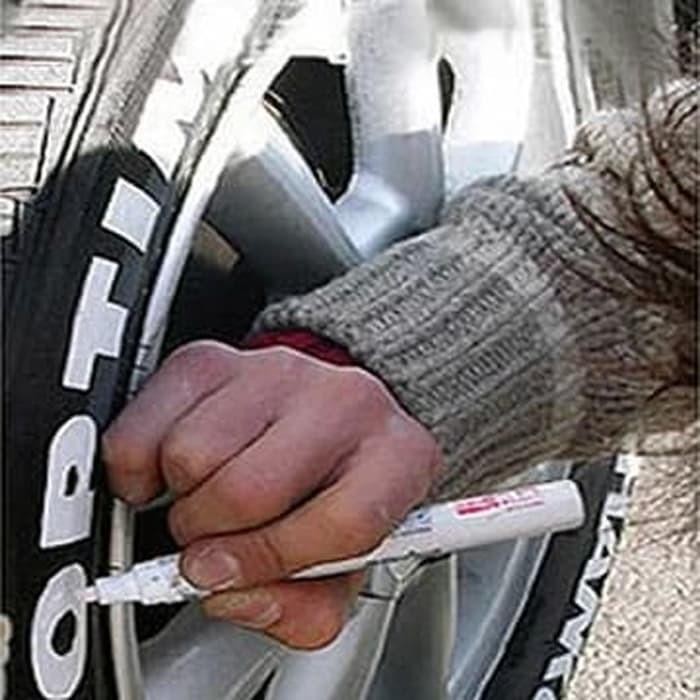 

Toyo Spidol Ban Mobil Motor Karet Car Tyre Paint Marker Toyo Original Permanen