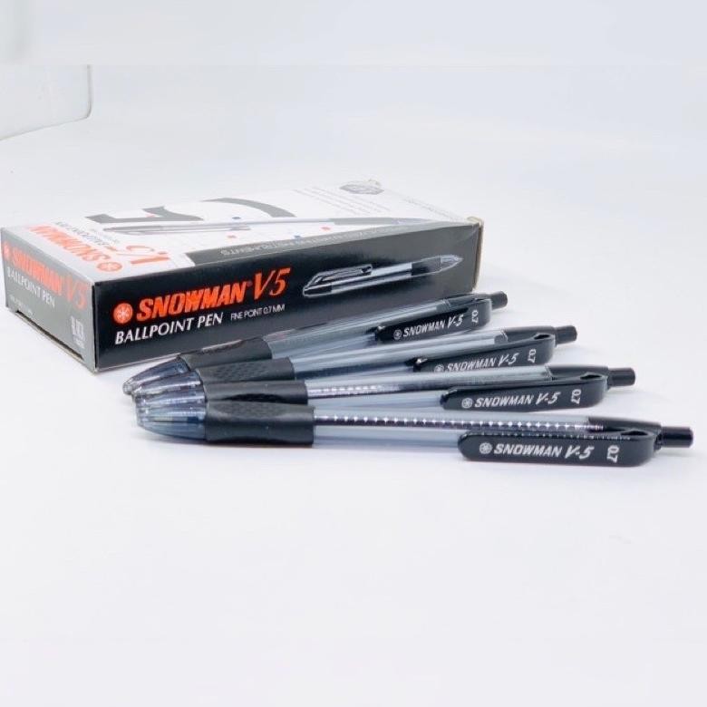 

Bermutu (1Pack) Pulpen Snowman V5 0.7Mm Ballpoint Pen