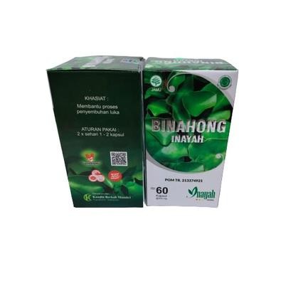 Kapsul Binahong Inayah Asli / Ekstrak Binahong Kapsul Sudah Bpom / Binahong Ash Sihah