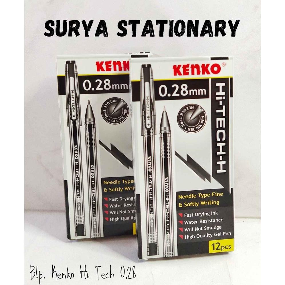 

Terpercaya (Pak) Pulpen Kenko Hi Tech 0.28 Mm/ Bolpoin Hi Tech Kenko 0.28 Mm