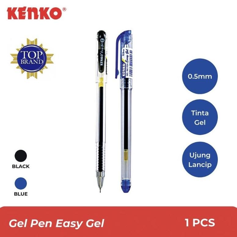 

Mewah Pulpen Kenko Easy Gell 0.5 / (1Pak/12Pcs)