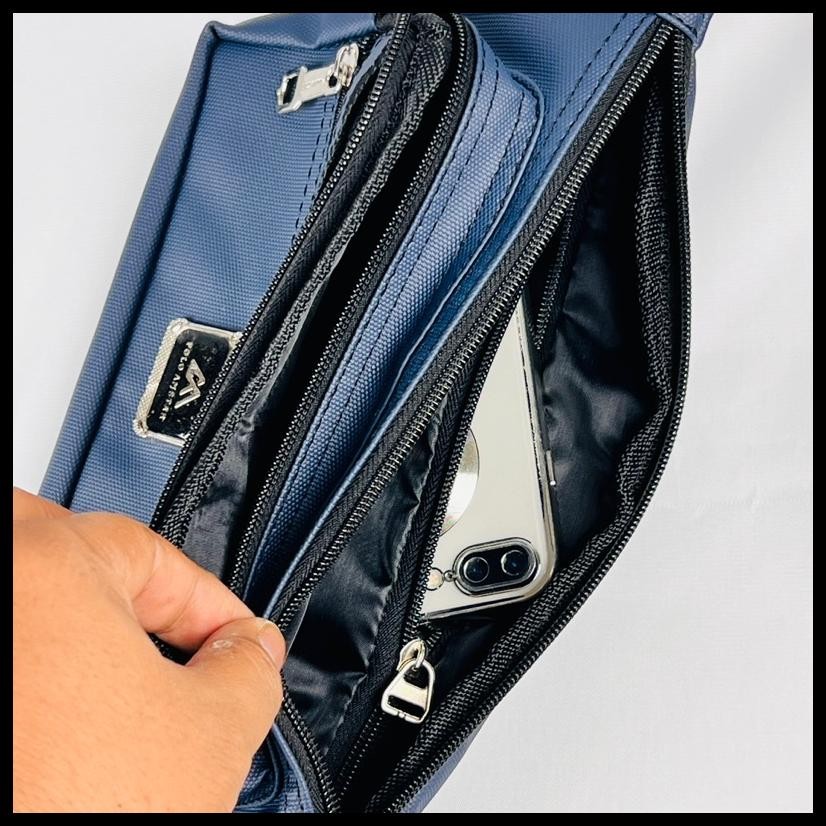 TAS SELEMPANG TAS HP TAS PINGGANG SLINGBAG PRIA WANITA ANTI AIR TAS MULTI PUNGSI