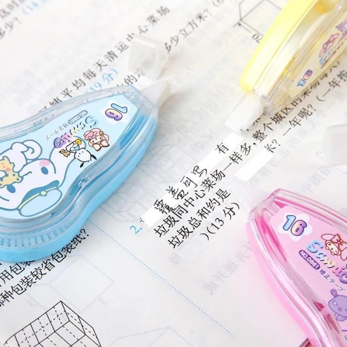 

Autoshope Tipe X Tip-Ex Pita Penghapus Lem Koreksi Tinta Roll Pena Roll 8 Meter Correction Alat Tulis Pulpen Pen Permanen Tape 8 Meter X 5Mm Sekolah Stationary School Supplies Karakter Kartun 9269