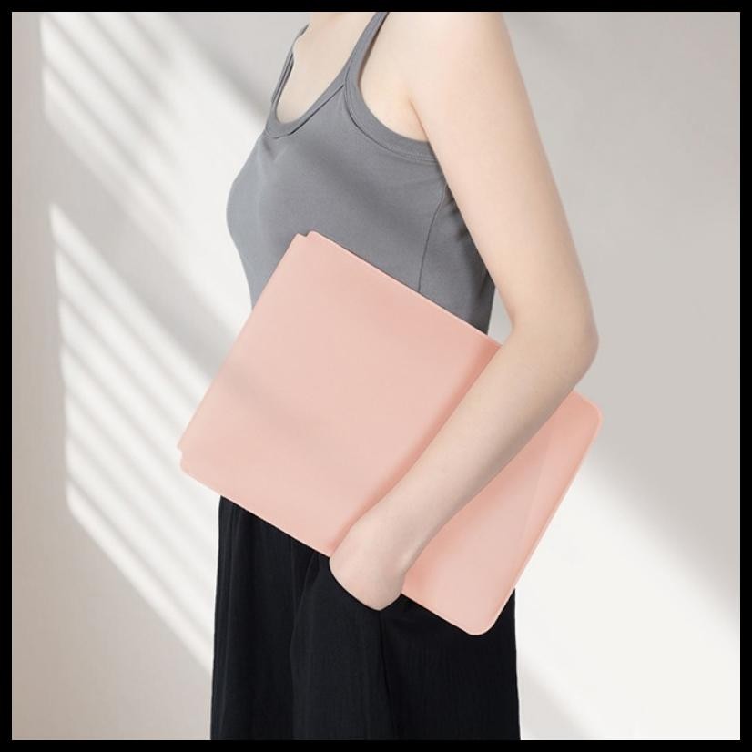 TAS MACBOOK KULIT PU SARUNG MACBOOK AIR 13 INCH TAS LAPTOP AESTHETIC WATERPROOF PELINDUNG LAPTOP
