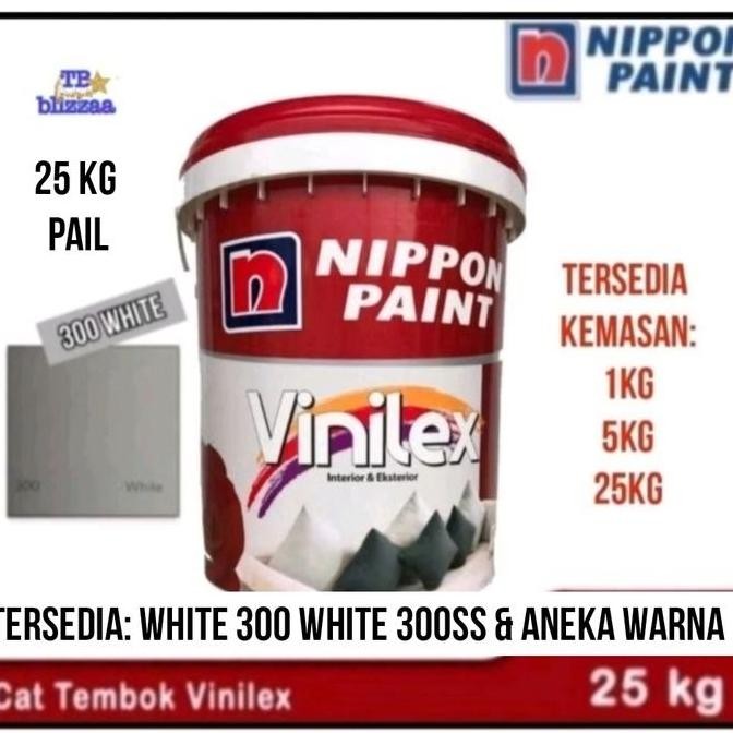 Promo | Vinilex 25Kg Pail Vinilex White 300 White 300Ss Vinilex 5000 Vinilex Kembang Putih Warna Vin