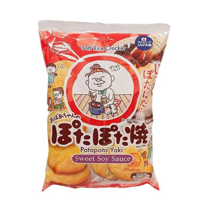 

populer] EXP 30 MEI 2025 - Kameda Potapota Yaki Sweet Potato Sauce/Rice Crackers Japan/ Krekers Beras Kecap Manis 117gr