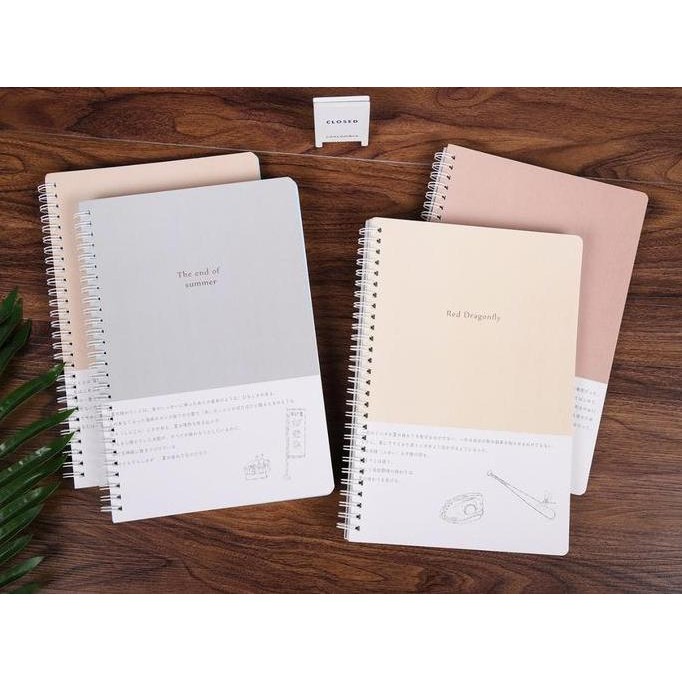 

New Collection !!! [Creativ] Life Lyrics Spiral Ruled Notebook B5
