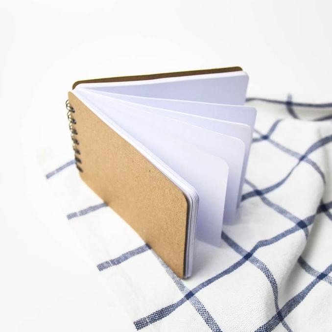 

Hot Sale !!! [Tulis.Id] Simple Kraft Pocket Notes Blank Notepad A7