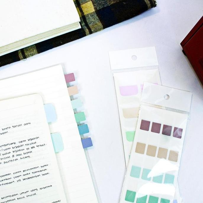 

New Collection !!! [Creativ] Six Colors Tab Style Index Page Markers