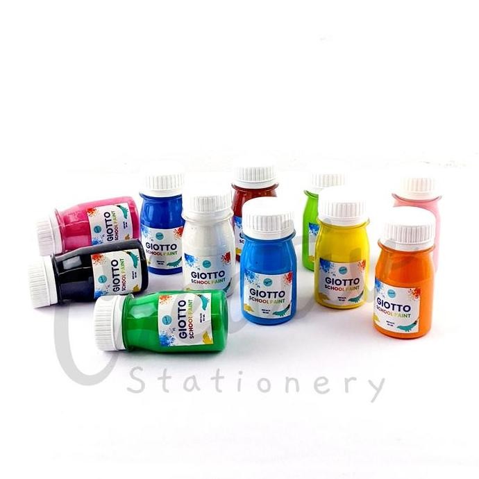 

Spot Barang !!! Giotto Cat Lukis Anak Gambar Bisa Dicuci Repack Washable School Paint 80 Ml