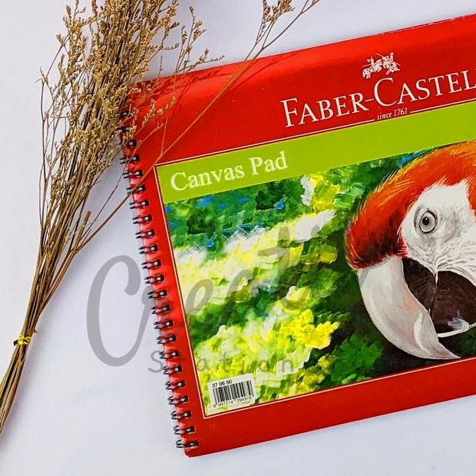 

Spot Barang !!! Faber Castell Canvas Pad Sketch Book Sketchbook Buku Gambar Drawing Book A4