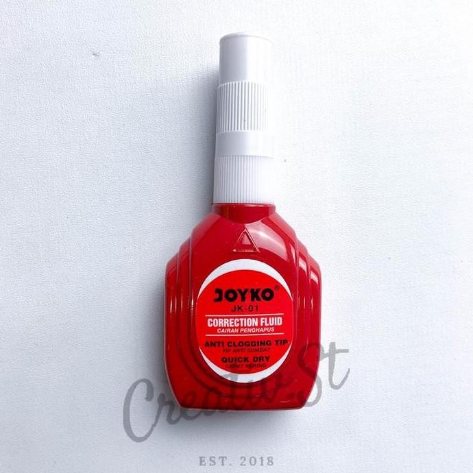 

Hot Sale !!! Joyko Tip Ex Tip-Ex Cair Correction Fluid Jk-01