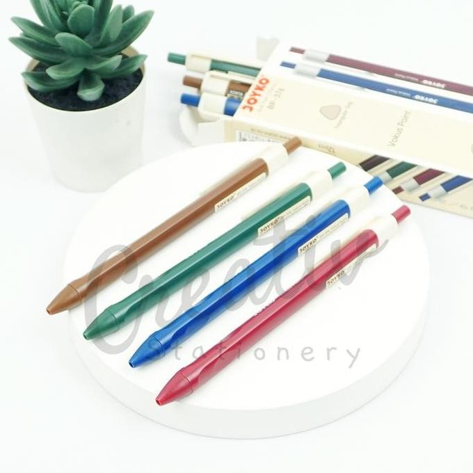 

Segera Miliki !!! Joyko Pulpen Vocus Bp-338 0.7Mm Bolpen Pena Ball Pen Hitam 0.7 Mm (1 Pcs)