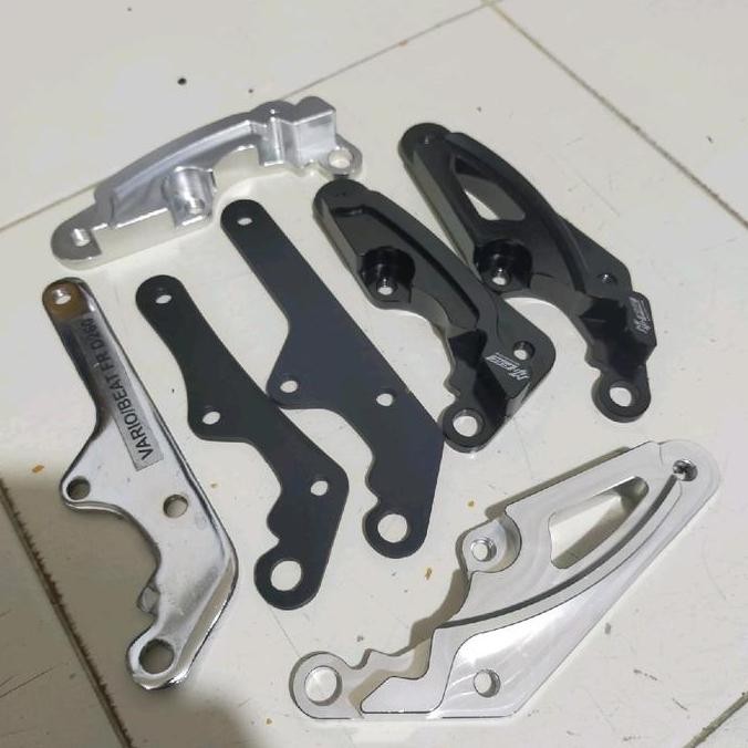 Breket Disk 220Mm 260Mm Beat Vario Scoopy Breket Kaliper Rcb S1 Samurai Disk Cakram 260Mm 220Mm Beat