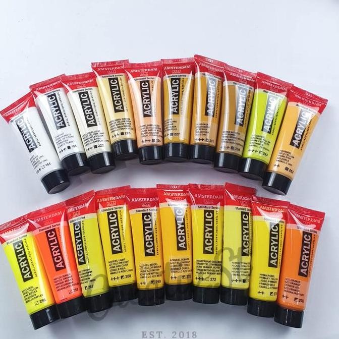 

New Collection !!! Amsterdam Cat Akrilik Lukis Acrylic Paint Color 20 Ml Part 1