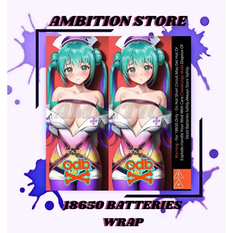 

Terlaris Ambitionstore Stiker Wrap Baterai 18650 Odb Anime Random V13 Series Pelindung Dan Penghias Untuk Segala Merek Garskin Premium Not Casing Bisa Custom *Promo*