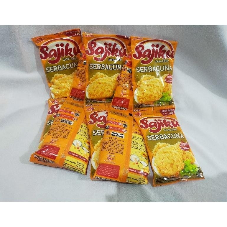 

READY STOCK tepung bumbu sajiku 75gr ( 1renteng isi 10pc)