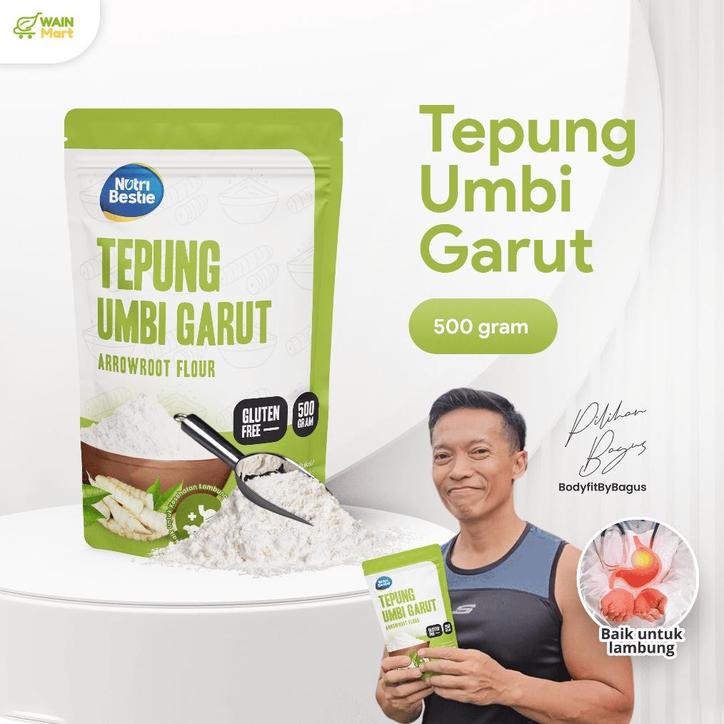 

READY STOCK Wainmart Tepung Umbi Garut 500 gram