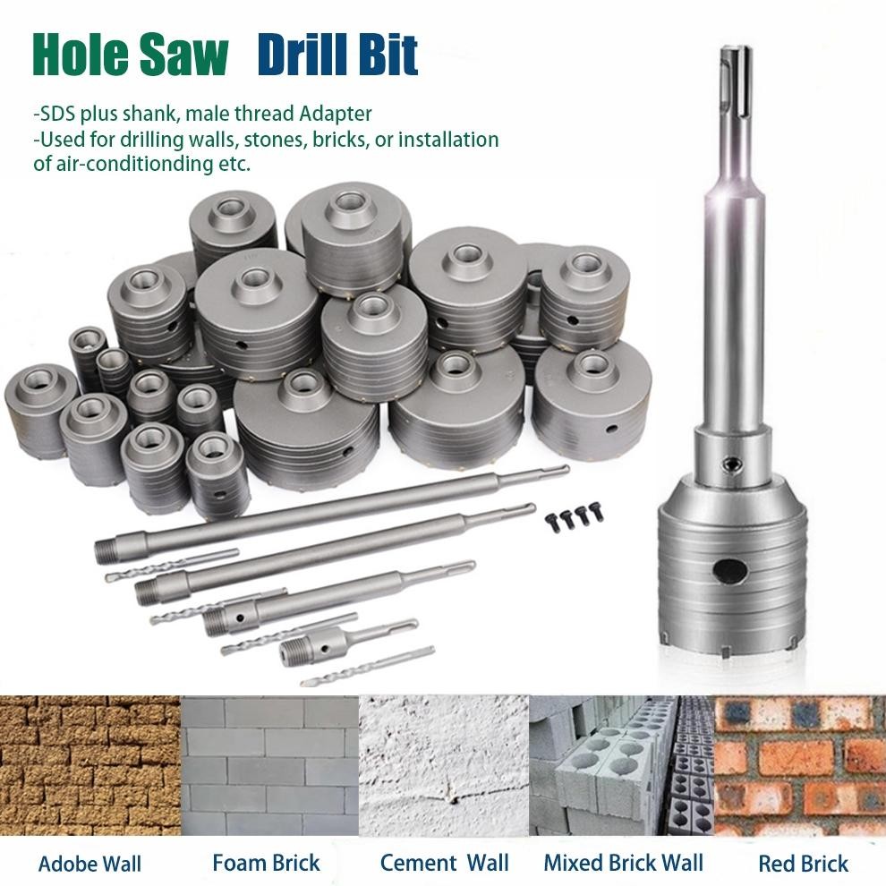 Mata Bor  Hole Saw  Lubang Tembok Beton Hole Saw Hollow Core  Hole Saw Pelubang Beton Tembok Pipa SD