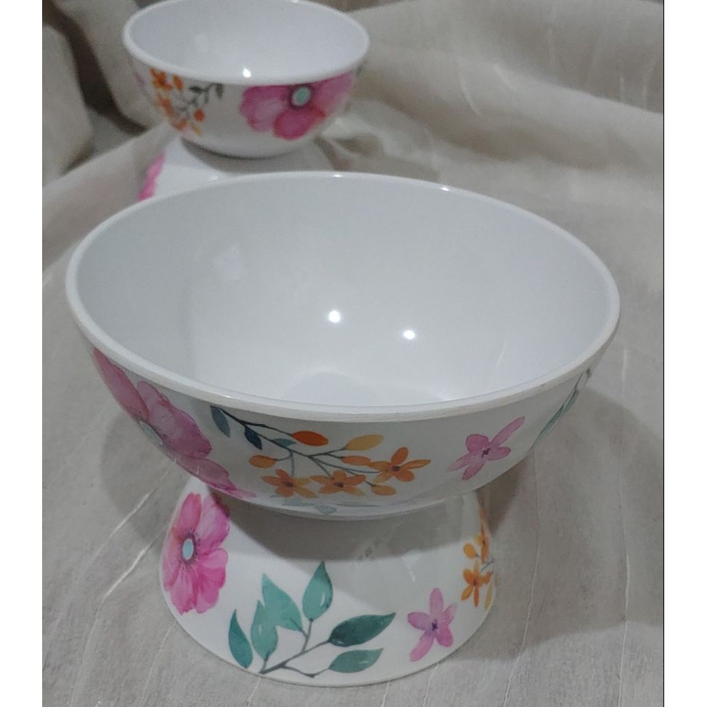 Camelia Melamine Bowl Tupperware