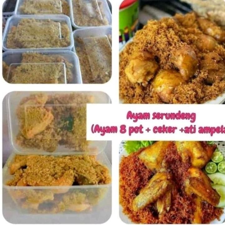 

TERMURAH Ayam Serundeng Ungkep Frozen Isi 8 Potong Siap kirim