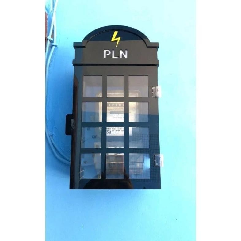 NEW NEW BOX METERAN LISTRIK TOKEN PLN / KOTAK METERAN PRABAYAR BESAR.