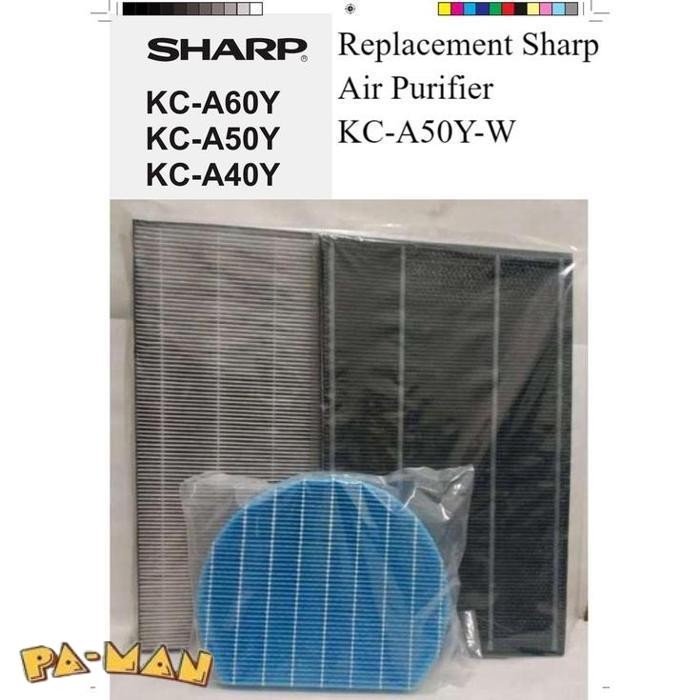 Promo Sharp Hepa + Deo Sharp  Kc-A50Y Kc-A50W Kc-A50 Kc-C100 Kc-850 Kc-950 Kc-A60Y Kc-A40Y