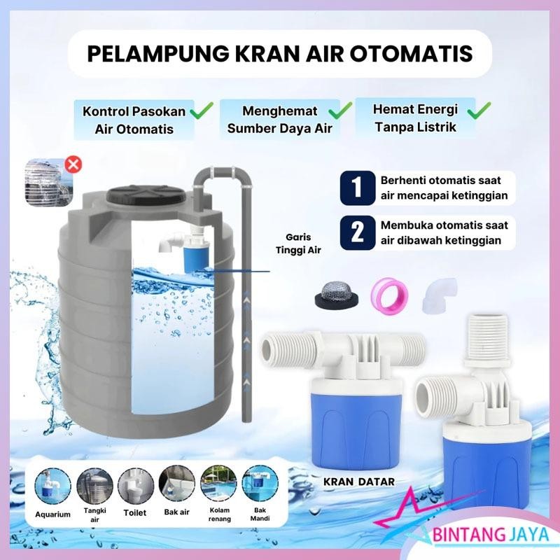 Pelampung Keran Otomatis /Pelampung Kran Air/Tandon Air/Pelampung Kran Air Otomatis Tanpa Listrik