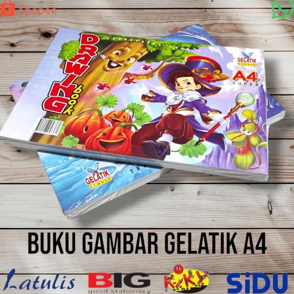 

Promo Buku Gambar 20X30 Gelatik A4 (10Buku)