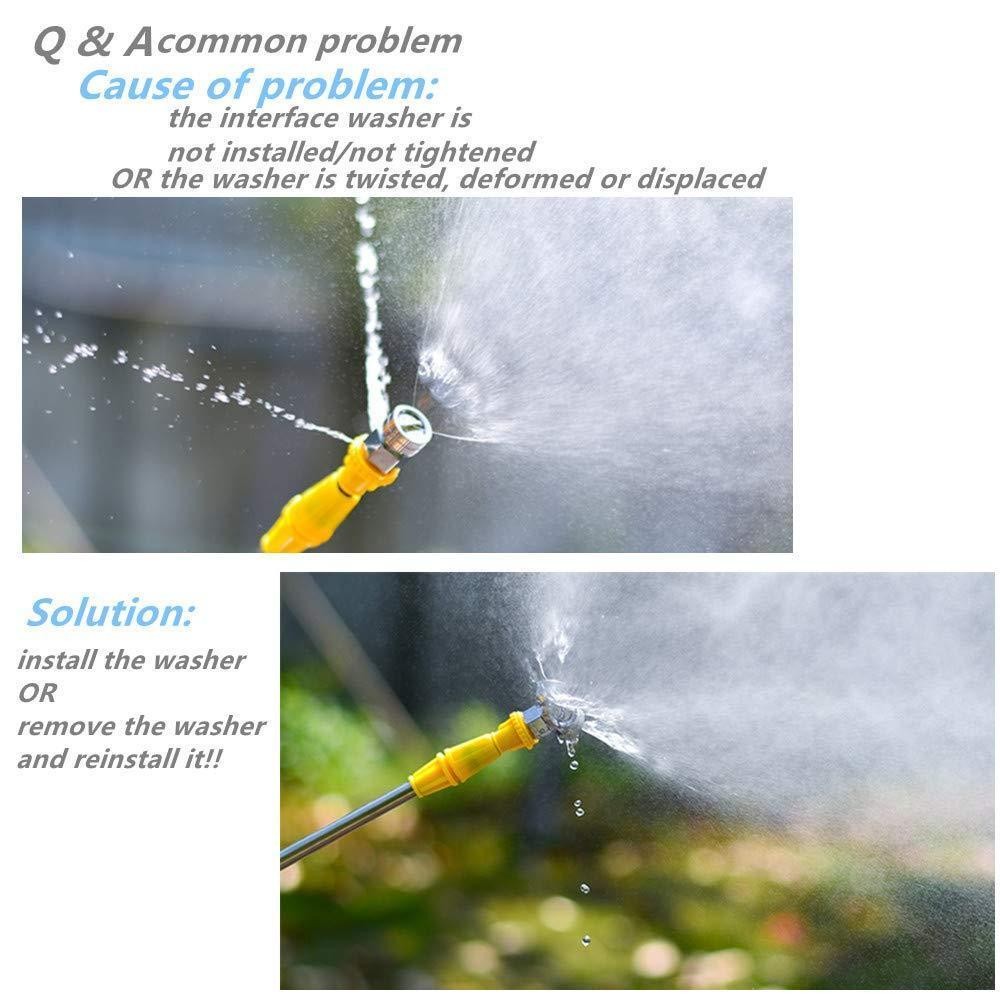 2Pcs Nozzle Sprayer Pertanian Kabut Kuningan Lubang 3 Nozzle Kabut Sprayer Nozzle Sprayer Bengkok