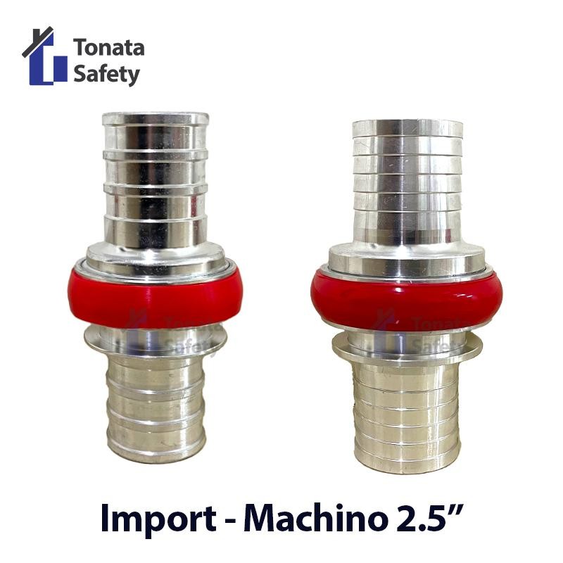 Coupling Machino Alumunium 2.5"