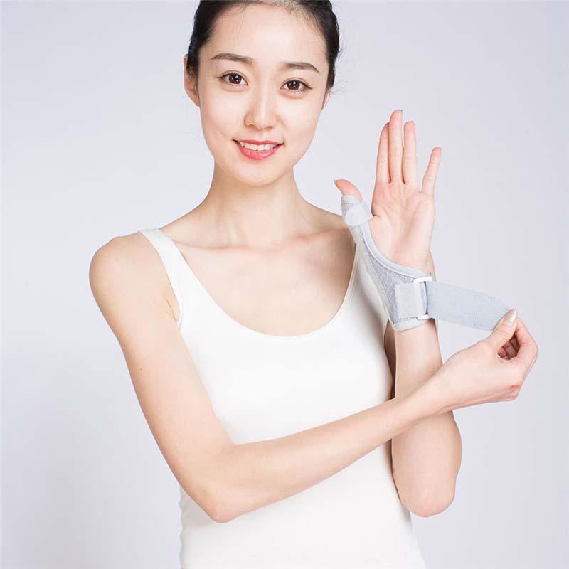 Thumb Splint  Wrist Thumb Support Washable Thumb Spica Splint Bernapas Ringan Adjustable Thumb Brace