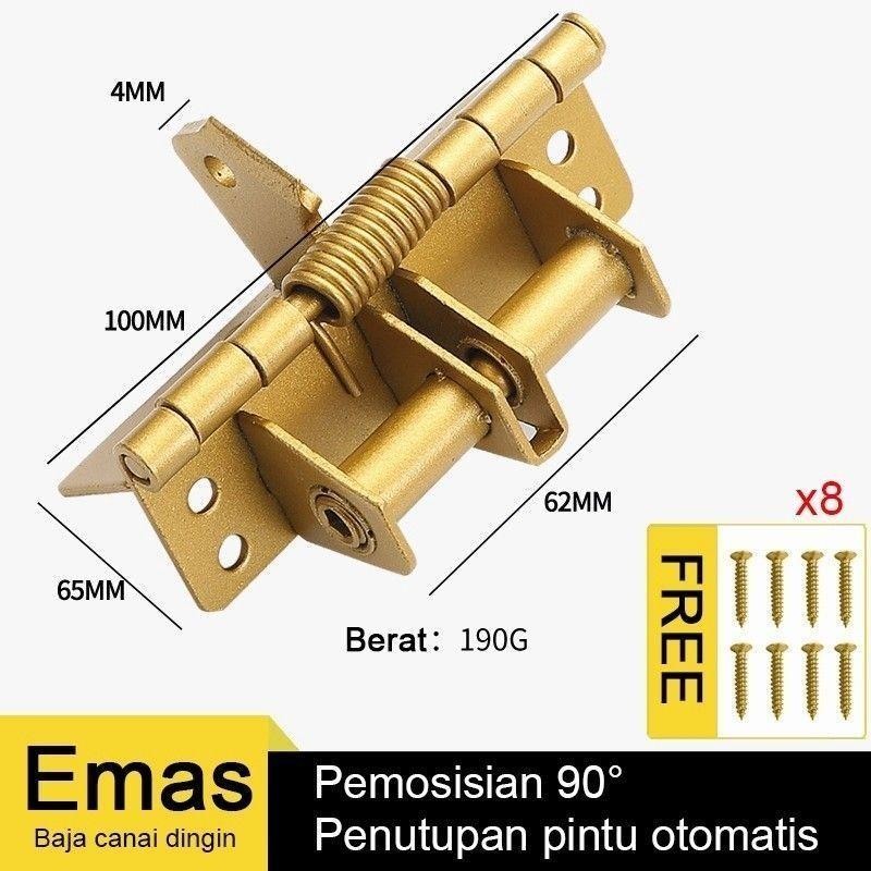 Engsel Otomatis Pintu Engsel Pintu Otomatis Buka Tutup Engsel Penutup Pintu Lemari Kabinet 90 Deraja